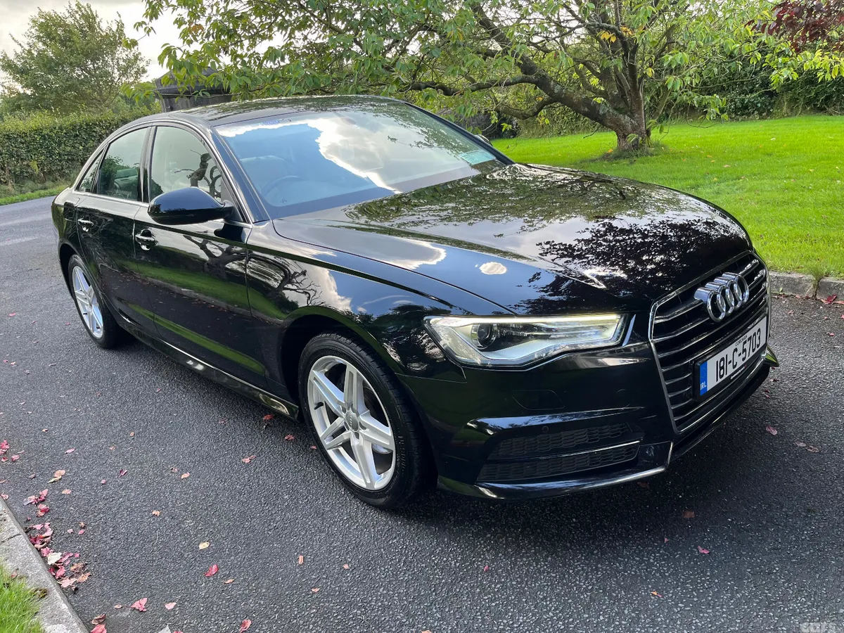 Audi A6 Saloon, Diesel, 2018, Black