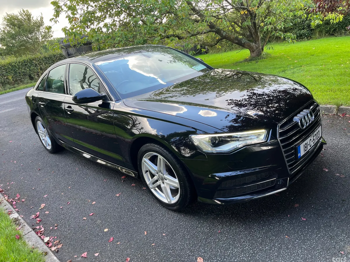 Audi A6 Saloon, Diesel, 2018, Black