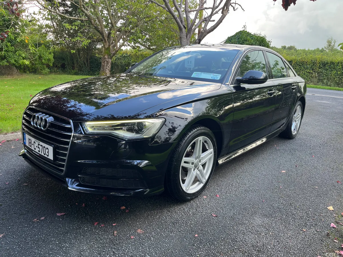 Audi A6 Saloon, Diesel, 2018, Black