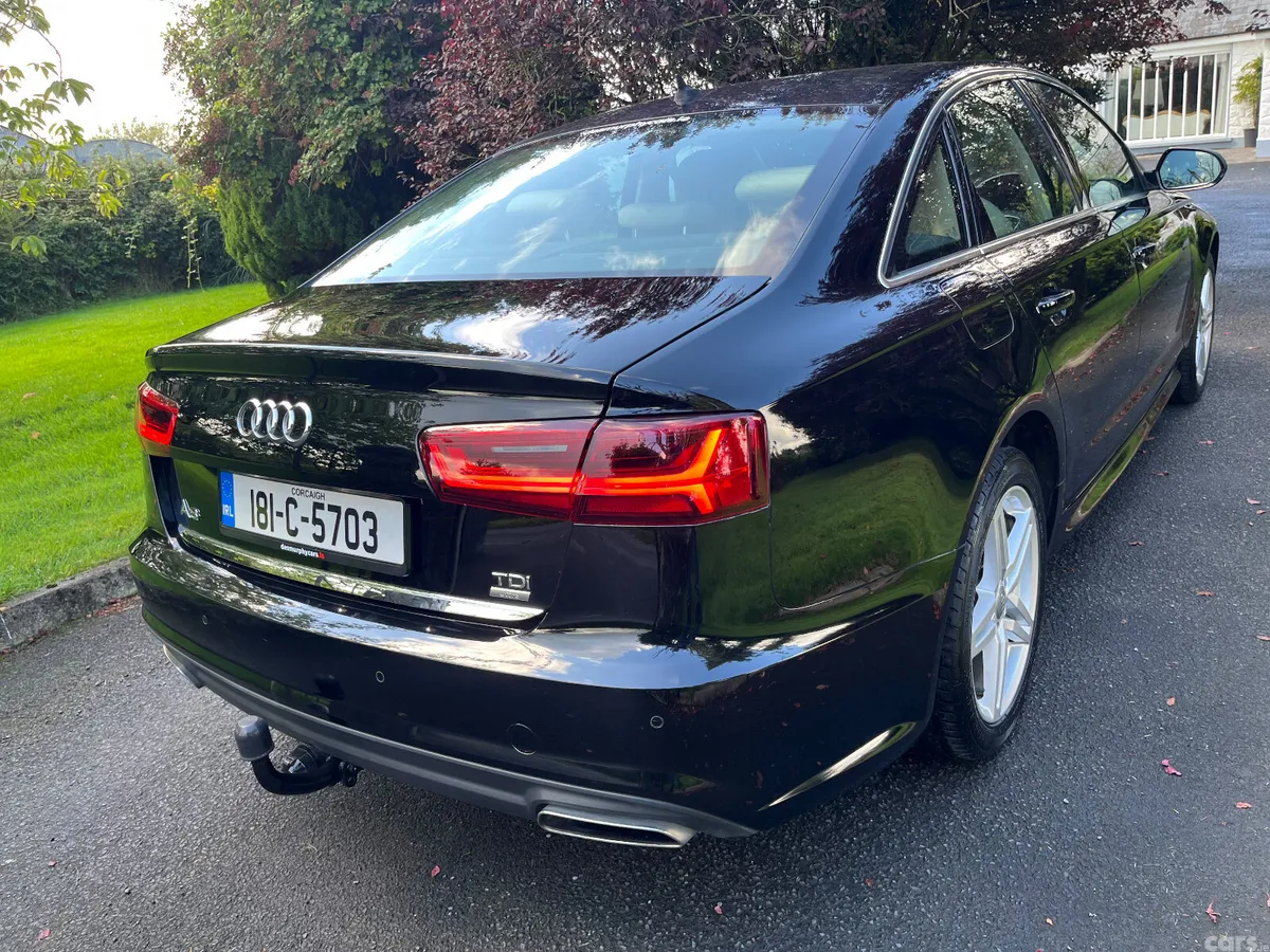 Audi A6 Saloon, Diesel, 2018, Black