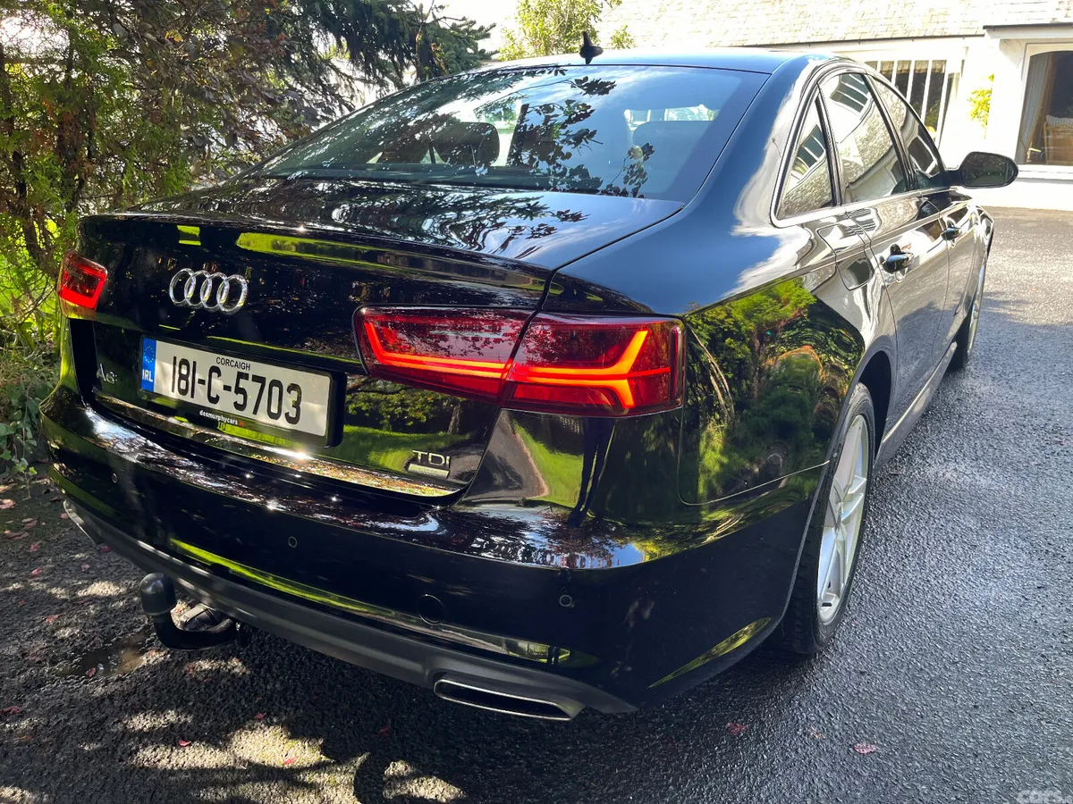 Audi A6 Saloon, Diesel, 2018, Black