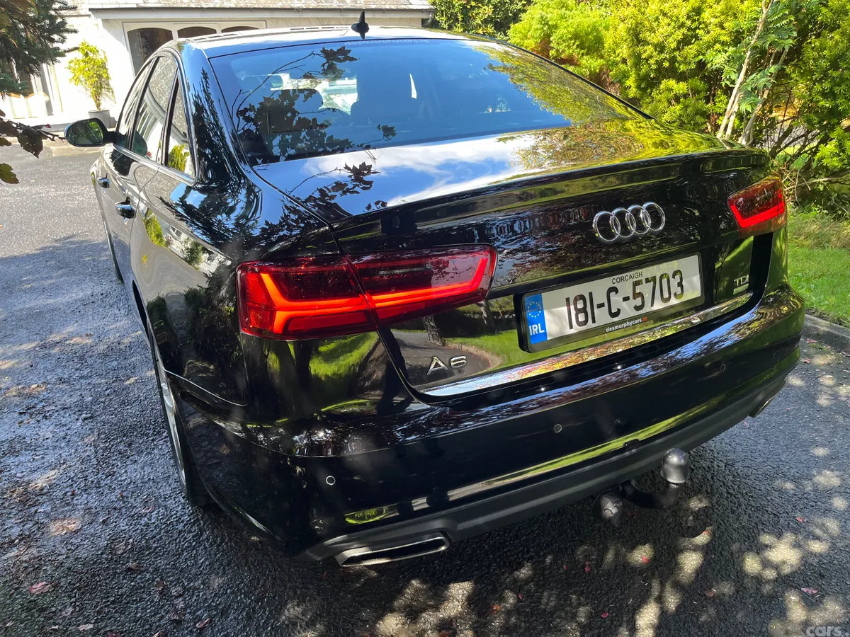 Audi A6 Saloon, Diesel, 2018, Black