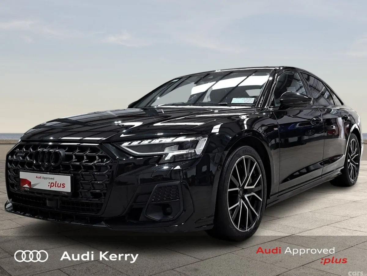 Audi A8 Saloon, Petrol Plug-in Hybrid, 2023, Black