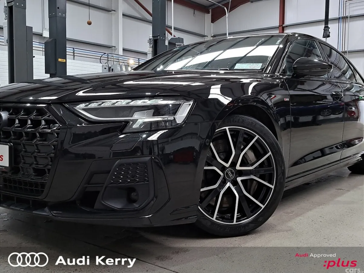 Audi A8 Saloon, Petrol Plug-in Hybrid, 2023, Black