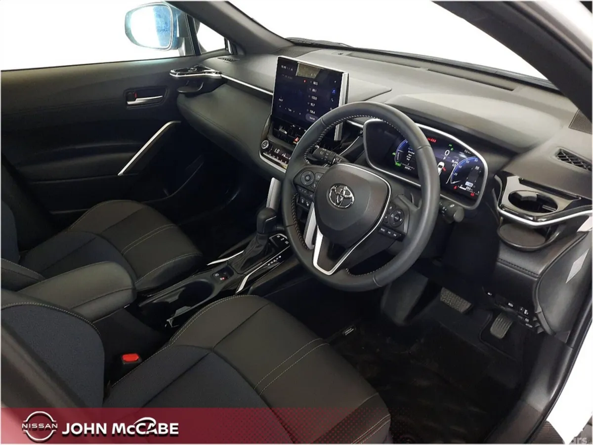 Toyota Corolla Cross SUV, Petrol Hybrid, 2024, White