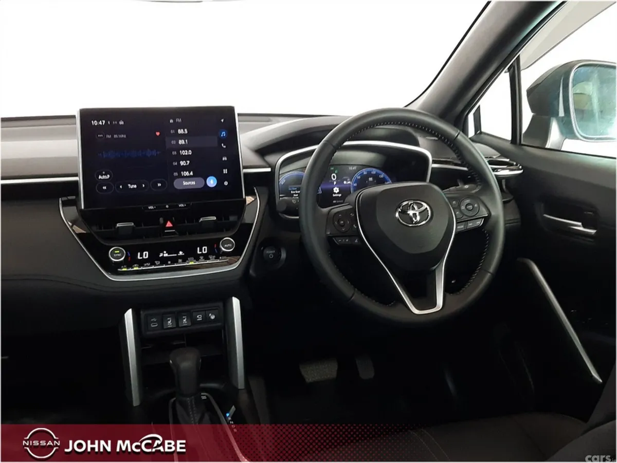 Toyota Corolla Cross SUV, Petrol Hybrid, 2024, White