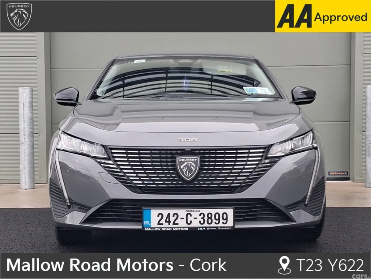 Peugeot 308 Estate, Petrol Hybrid, 2024, Grey
