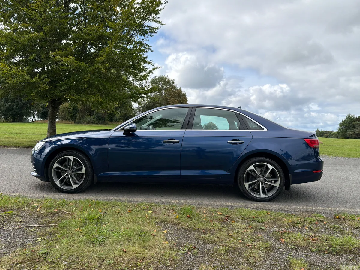 Audi A4 Saloon, Diesel, 2018, Blue