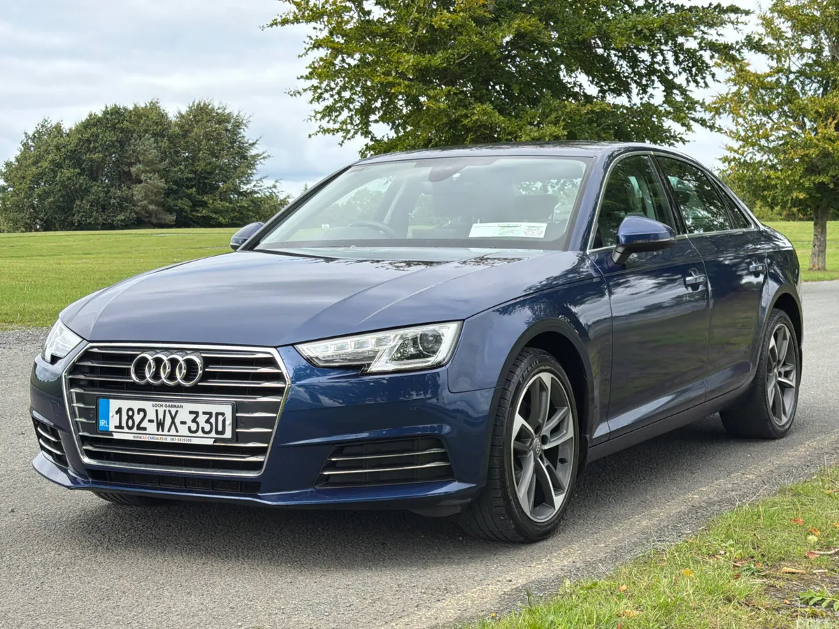 Audi A4 Saloon, Diesel, 2018, Blue