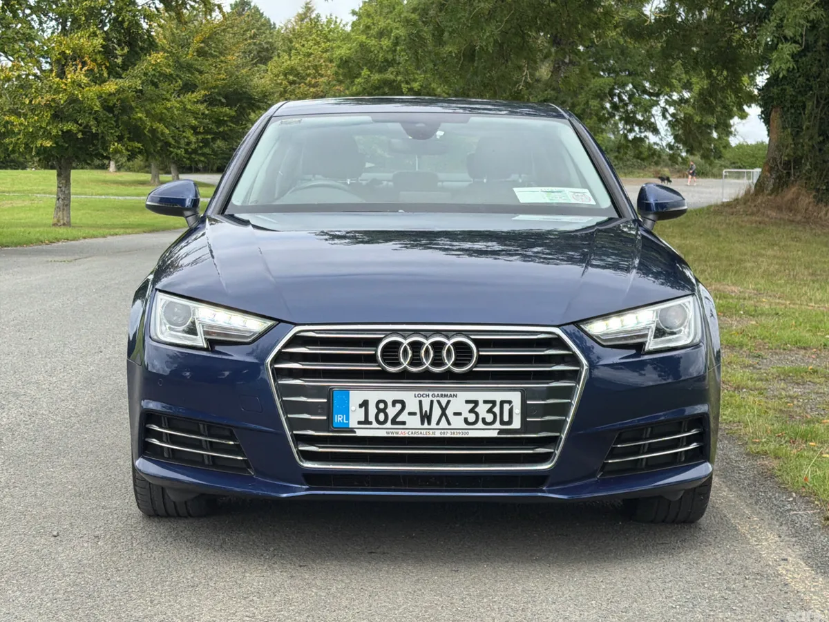Audi A4 Saloon, Diesel, 2018, Blue