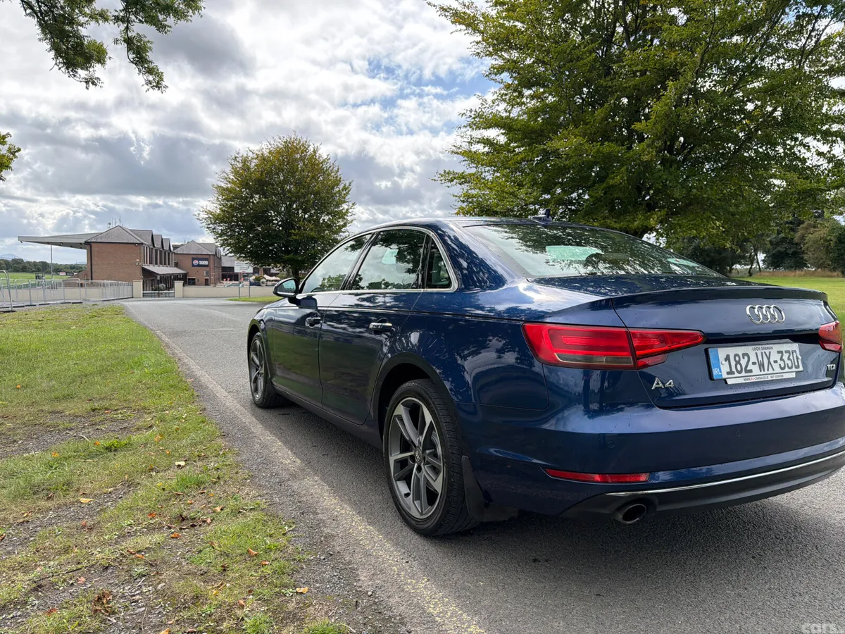 Audi A4 Saloon, Diesel, 2018, Blue
