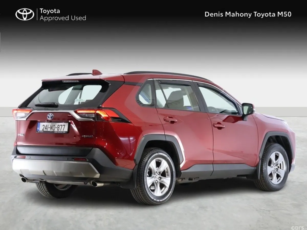 Toyota RAV4 SUV, Petrol Hybrid, 2024, Red