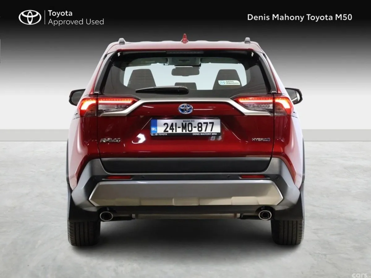 Toyota RAV4 SUV, Petrol Hybrid, 2024, Red