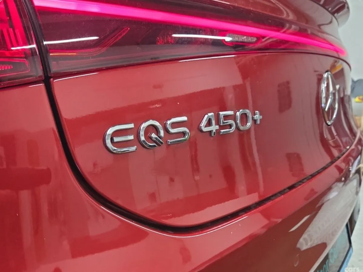 Mercedes-Benz EQS Saloon, Electric, 2023, Red