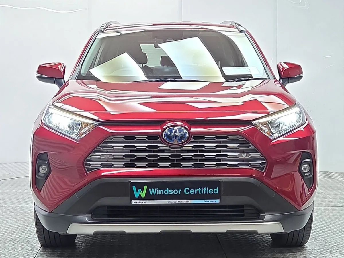 Toyota RAV4 SUV, Petrol Hybrid, 2023, Red