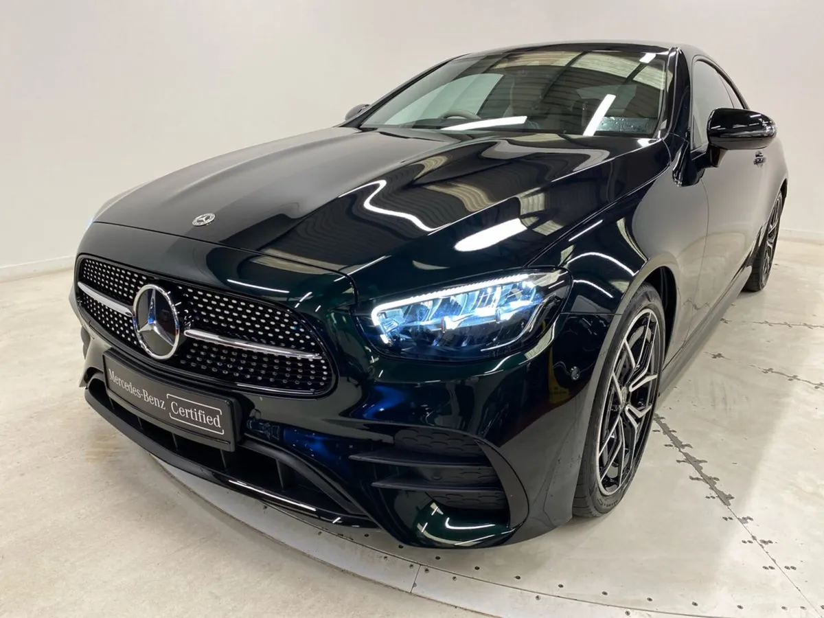 Mercedes-Benz E-Class Coupe, Diesel, 2023, Green