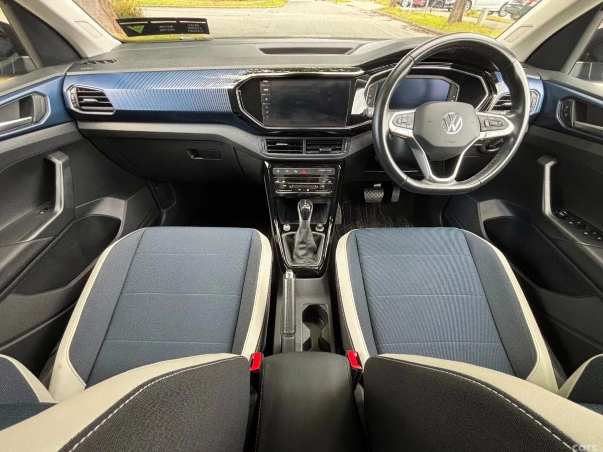 Volkswagen T-Cross SUV, Petrol, 2023, Blue