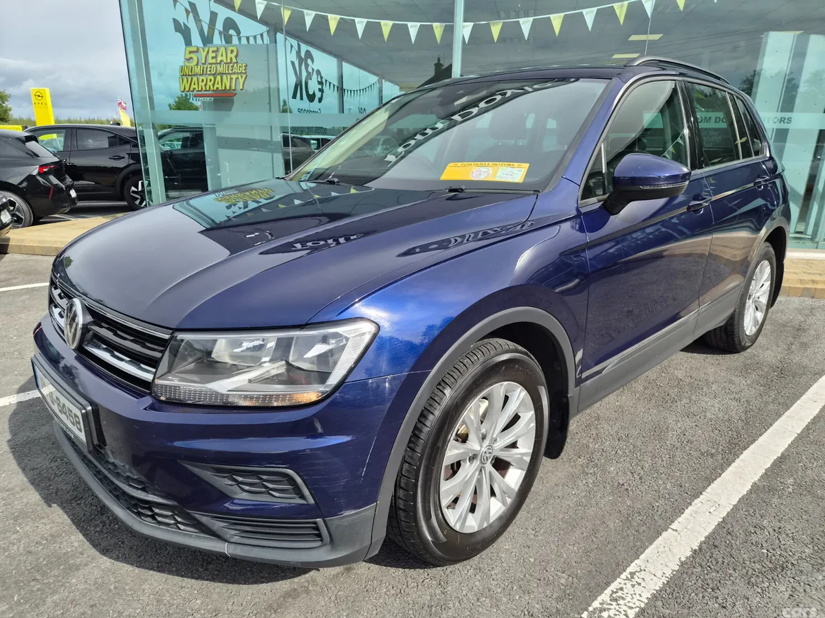 Volkswagen Tiguan SUV, Diesel, 2018, Blue