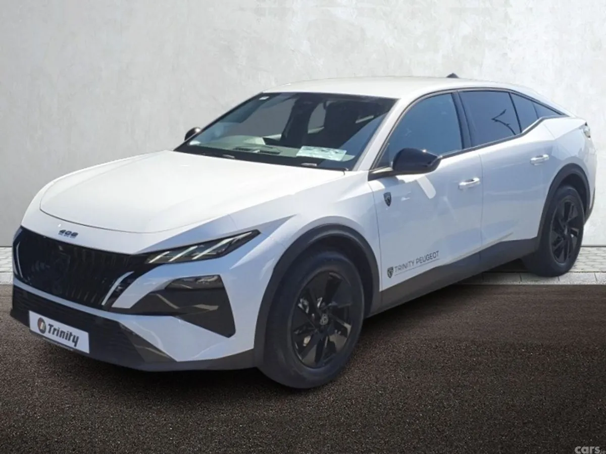 Peugeot 408 Coupe, Petrol Hybrid, 2026, White
