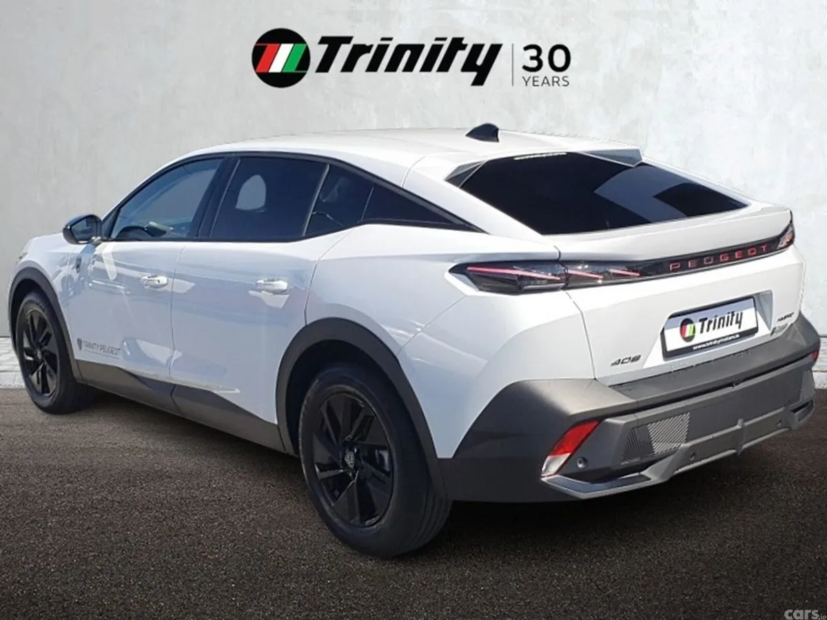 Peugeot 408 Coupe, Petrol Hybrid, 2026, White
