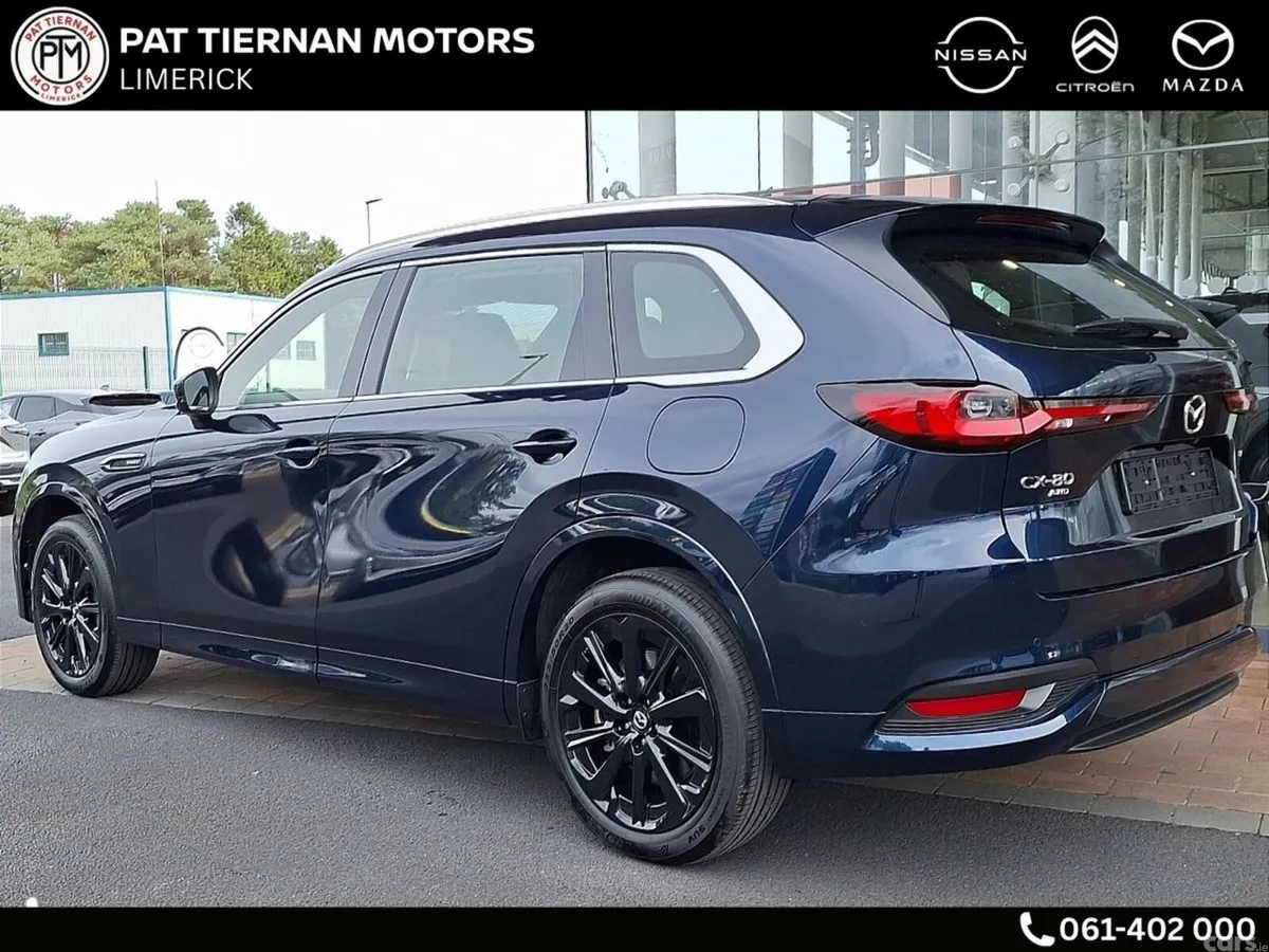 Mazda CX-80 SUV, Petrol Plug-in Hybrid, 2026, Navy