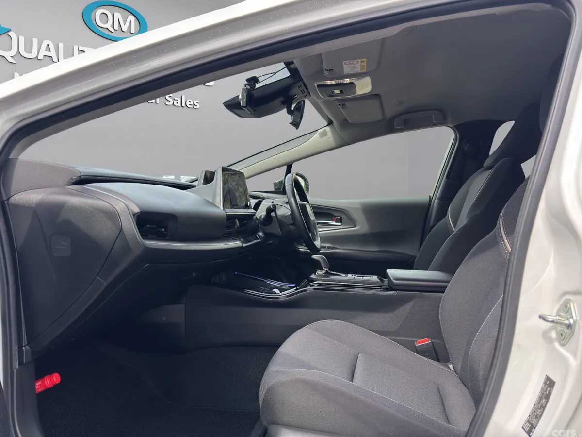 Toyota Prius Saloon, Petrol Hybrid, 2023, White