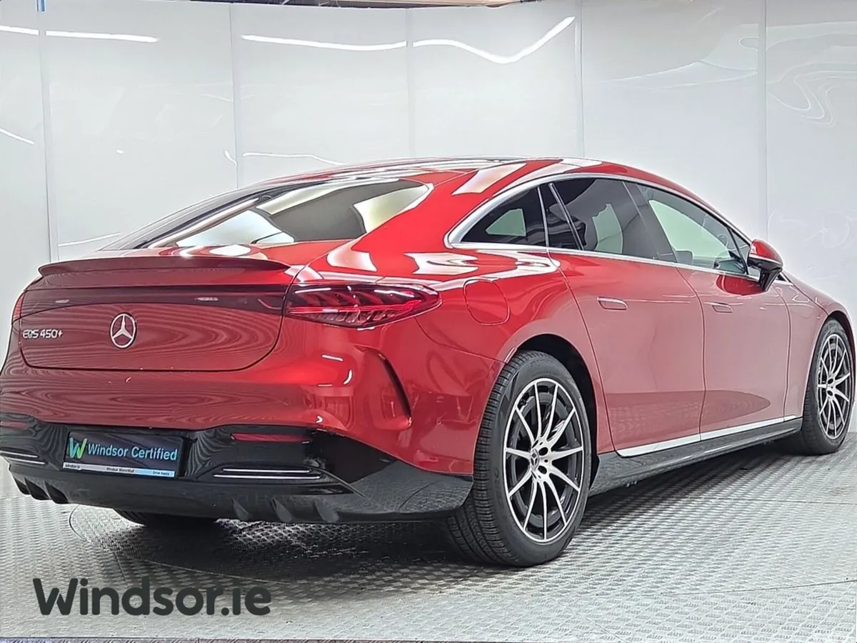 Mercedes-Benz EQS Saloon, Electric, 2023, Red