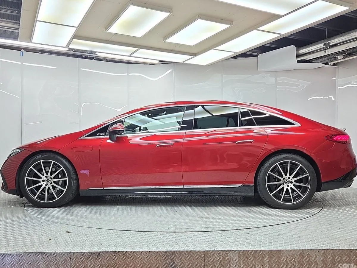 Mercedes-Benz EQS Saloon, Electric, 2023, Red