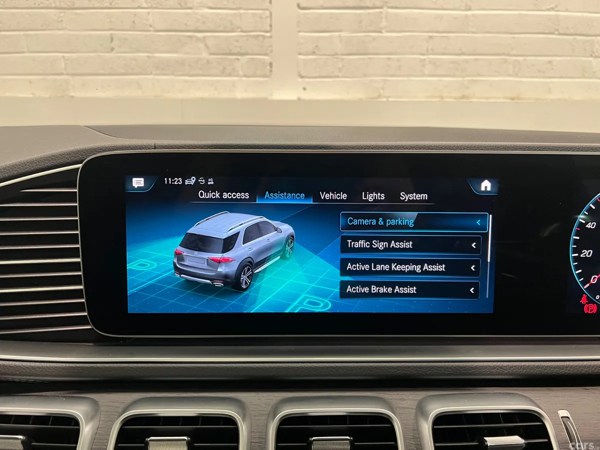 Mercedes-Benz GLE SUV, Diesel Hybrid, 2022, Black