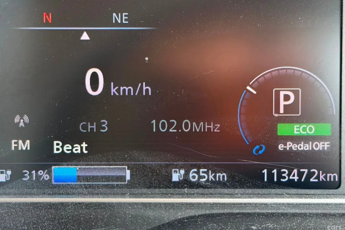 Nissan Leaf Hatchback, Electric, 2022, Black