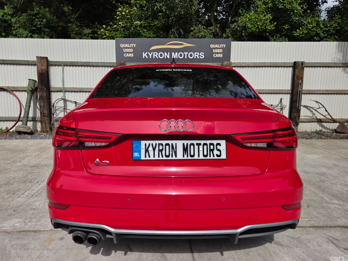 Audi A3 Saloon, Petrol, 2019, Red