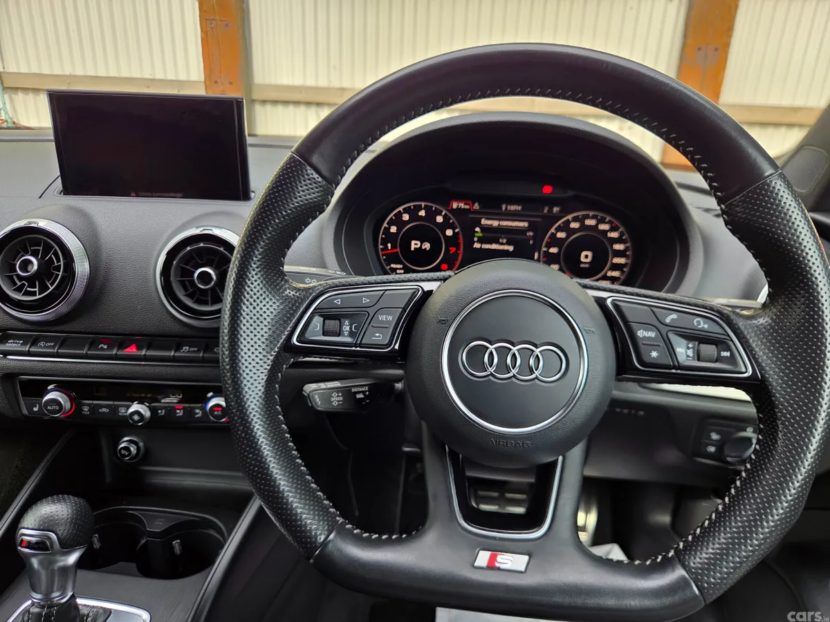 Audi A3 Saloon, Petrol, 2019, Red