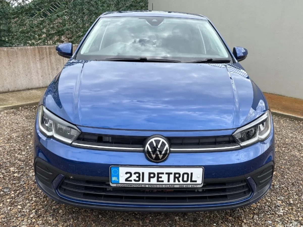 Volkswagen Polo Hatchback, Petrol, 2023, Blue