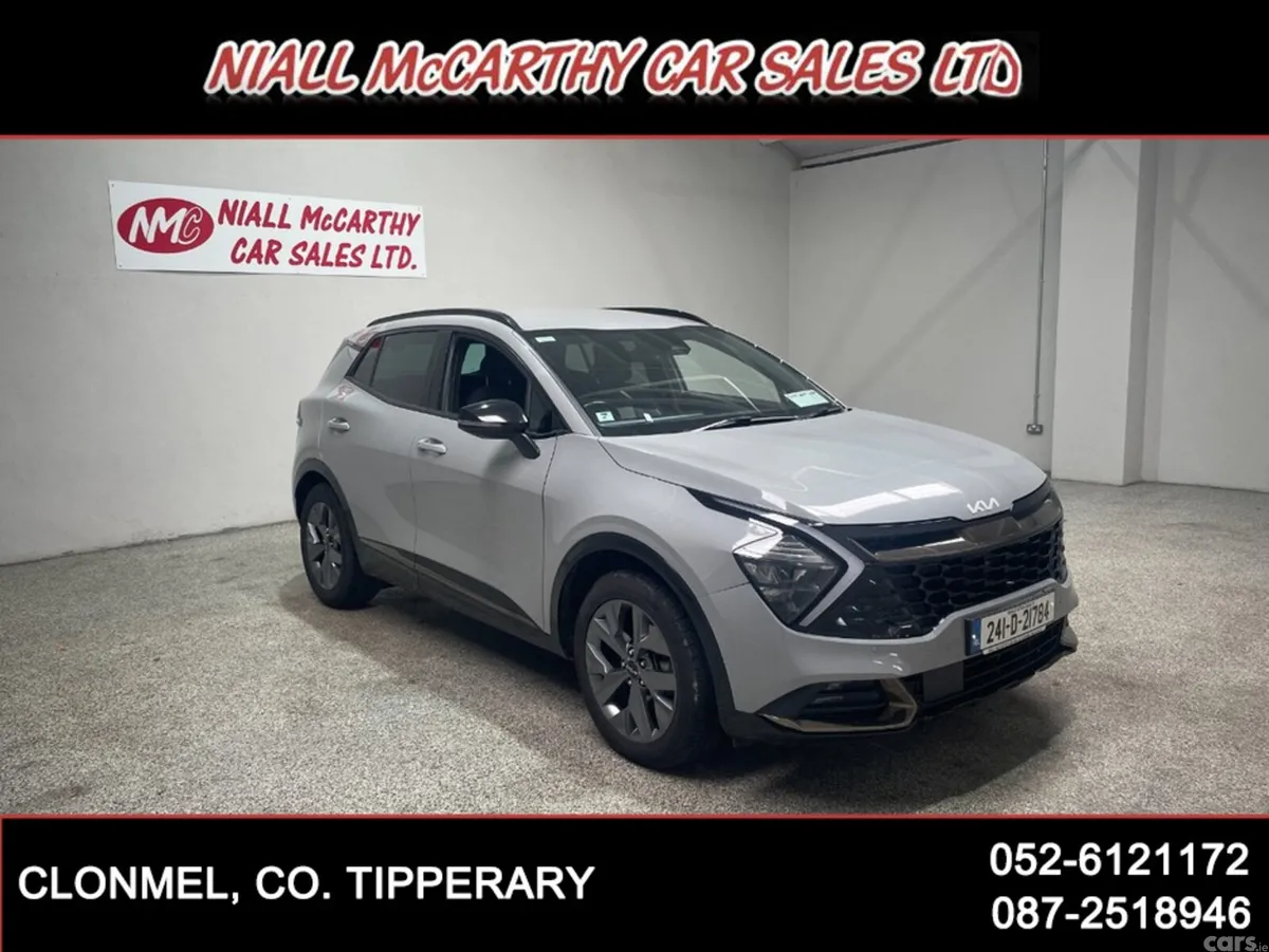 Kia Sportage SUV, Petrol Hybrid, 2024, Grey