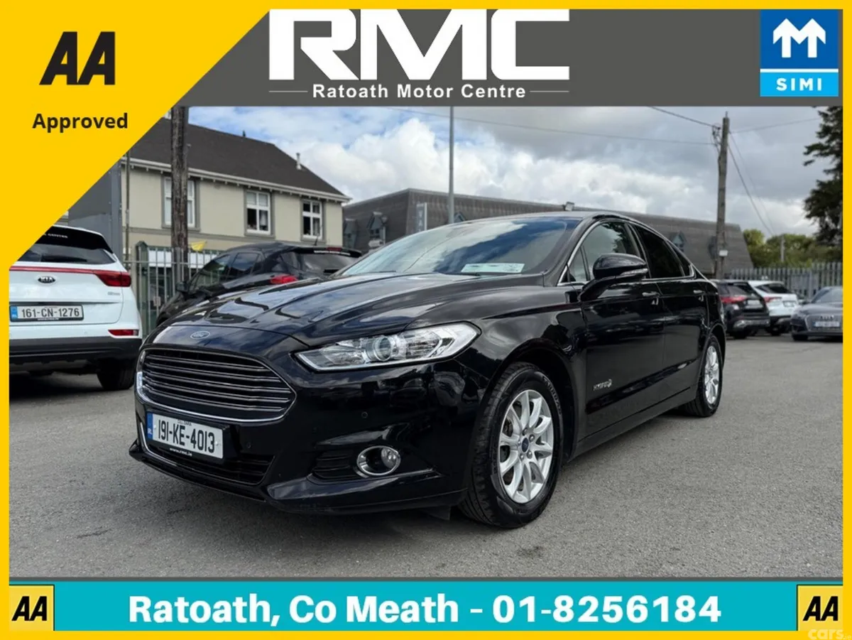 Ford Mondeo Hatchback, Petrol Hybrid, 2019, Black