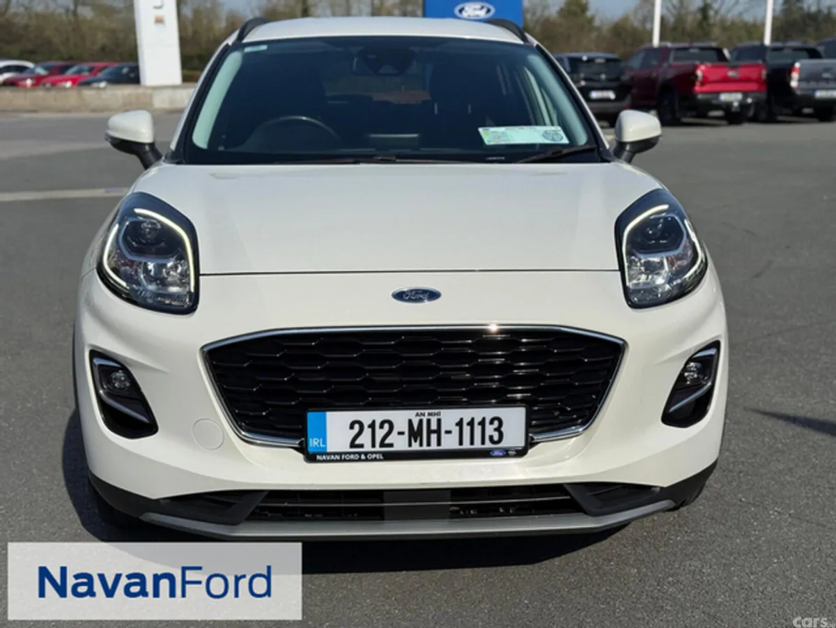 Ford Puma SUV, Petrol Hybrid, 2021, White