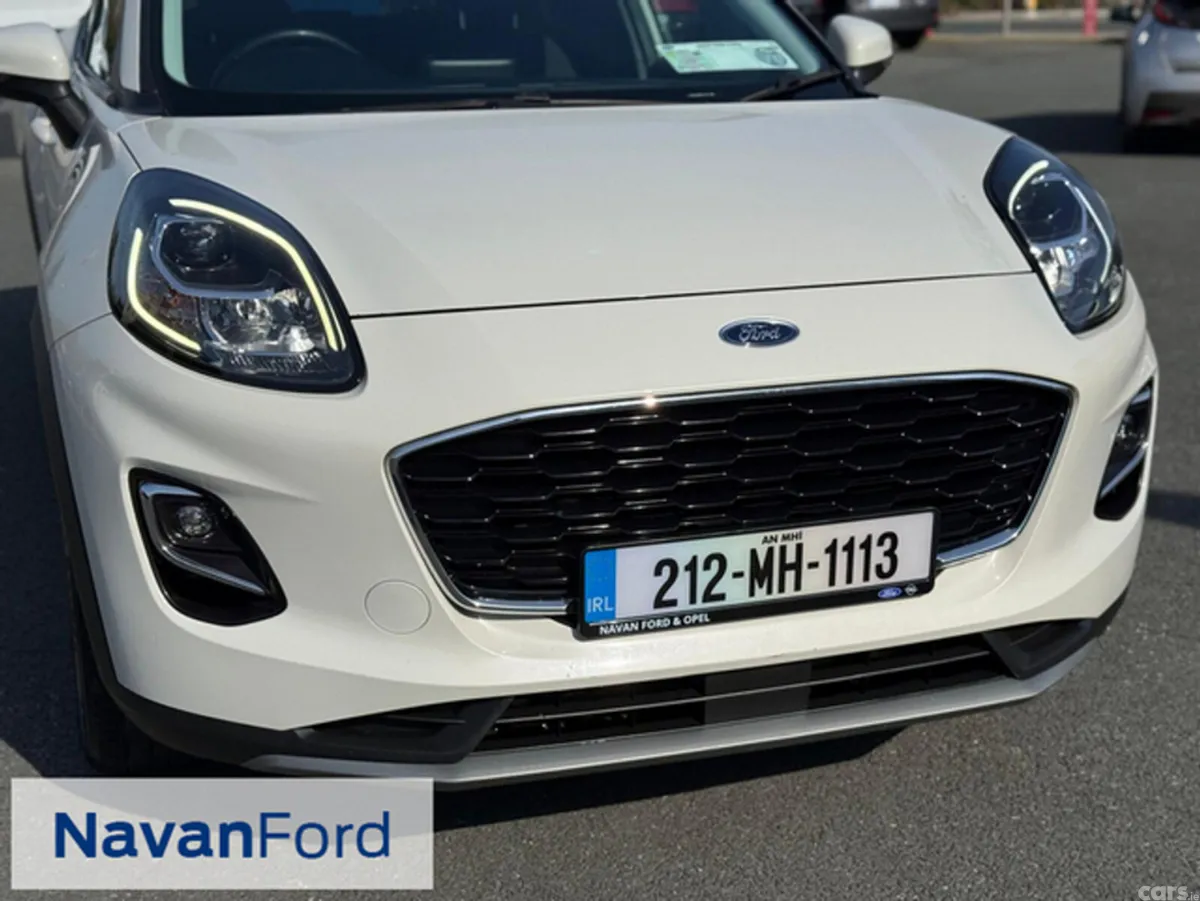 Ford Puma SUV, Petrol Hybrid, 2021, White