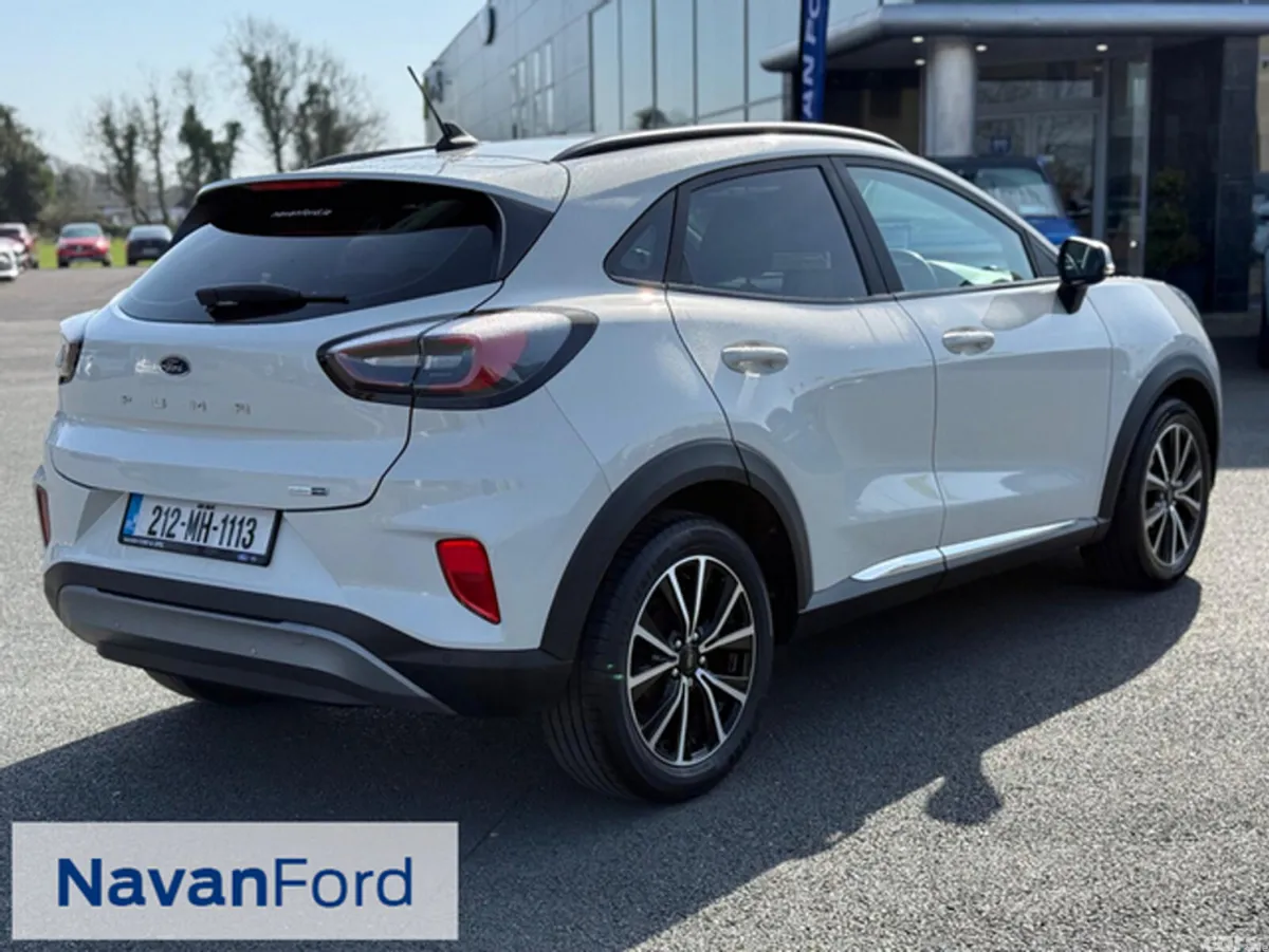 Ford Puma SUV, Petrol Hybrid, 2021, White