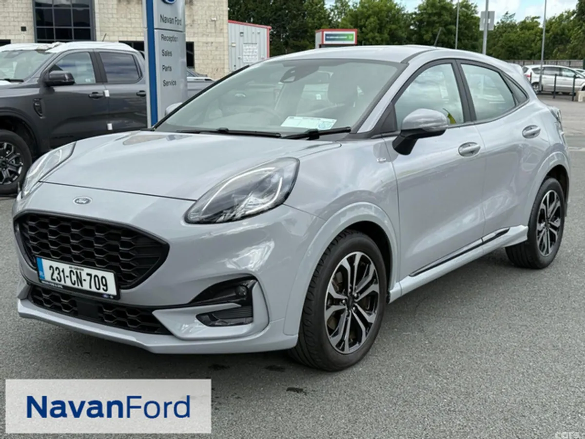 Ford Puma SUV, Petrol Hybrid, 2023, Grey
