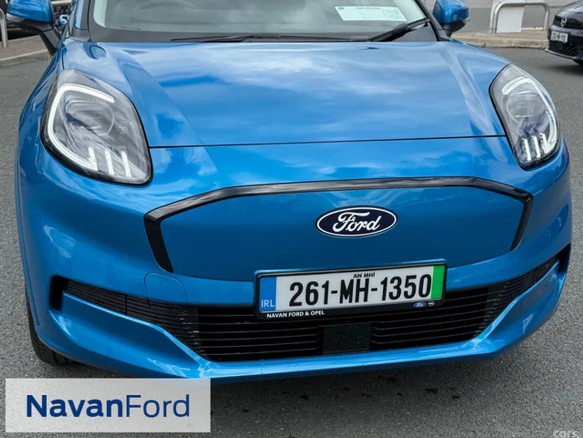 Ford Puma SUV, Electric, 2026, Blue