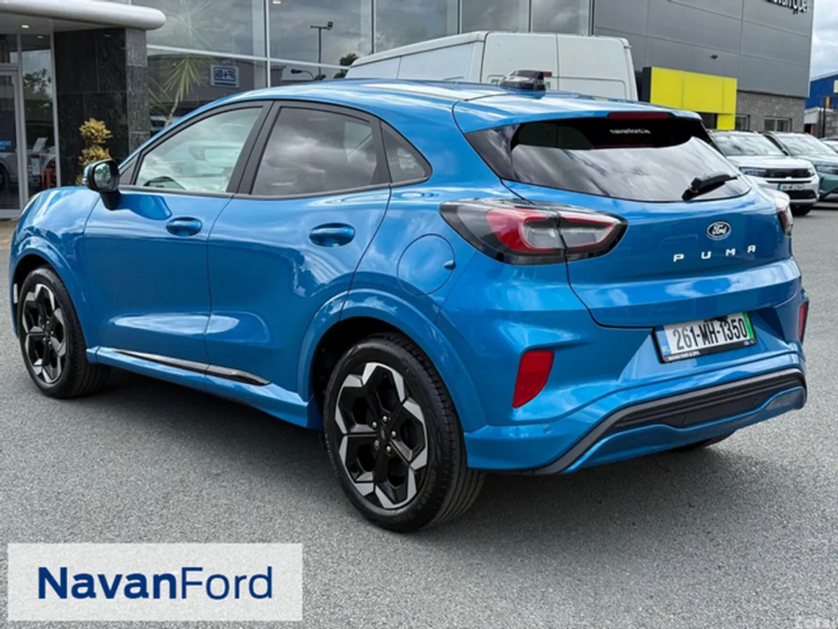Ford Puma SUV, Electric, 2026, Blue