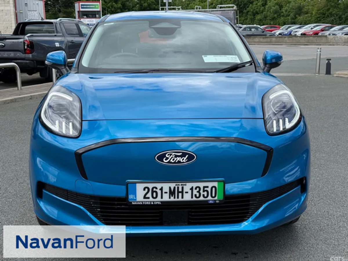 Ford Puma SUV, Electric, 2026, Blue