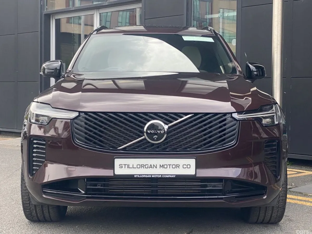 Volvo XC90 Estate, Petrol Plug-in Hybrid, 2025, Red