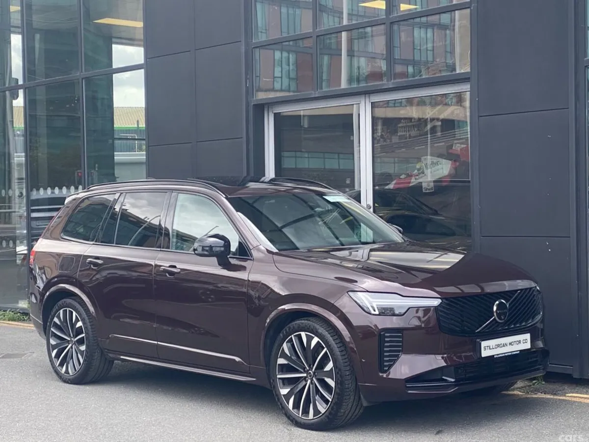 Volvo XC90 Estate, Petrol Plug-in Hybrid, 2025, Red
