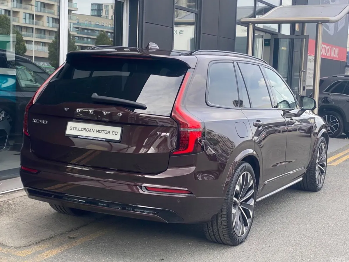 Volvo XC90 Estate, Petrol Plug-in Hybrid, 2025, Red