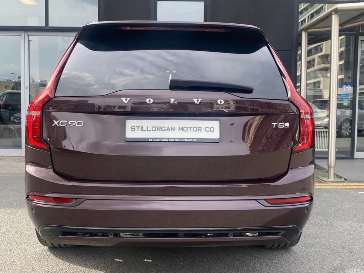 Volvo XC90 Estate, Petrol Plug-in Hybrid, 2025, Red