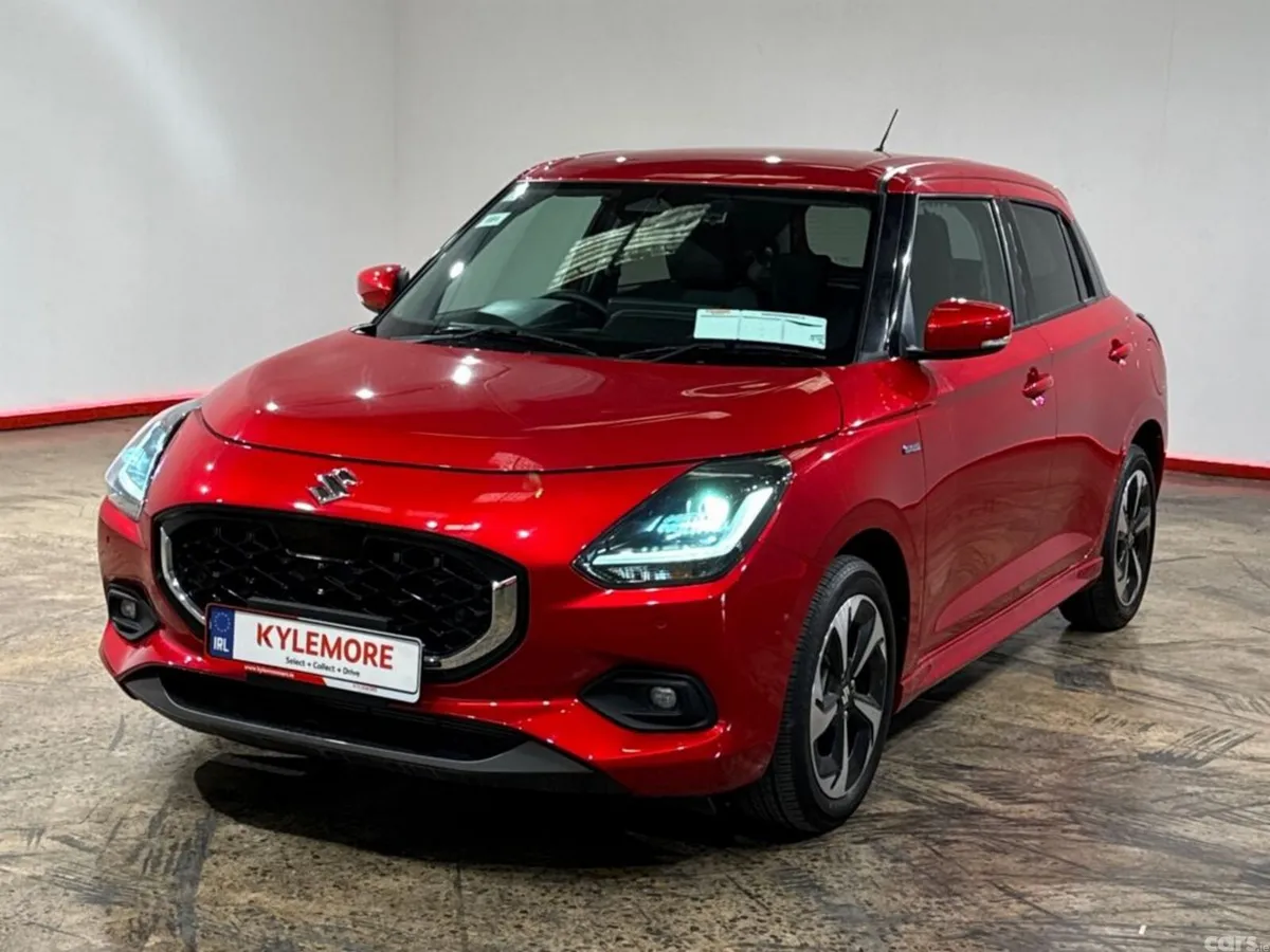 Suzuki Swift Hatchback, Petrol Hybrid, 2024, Red