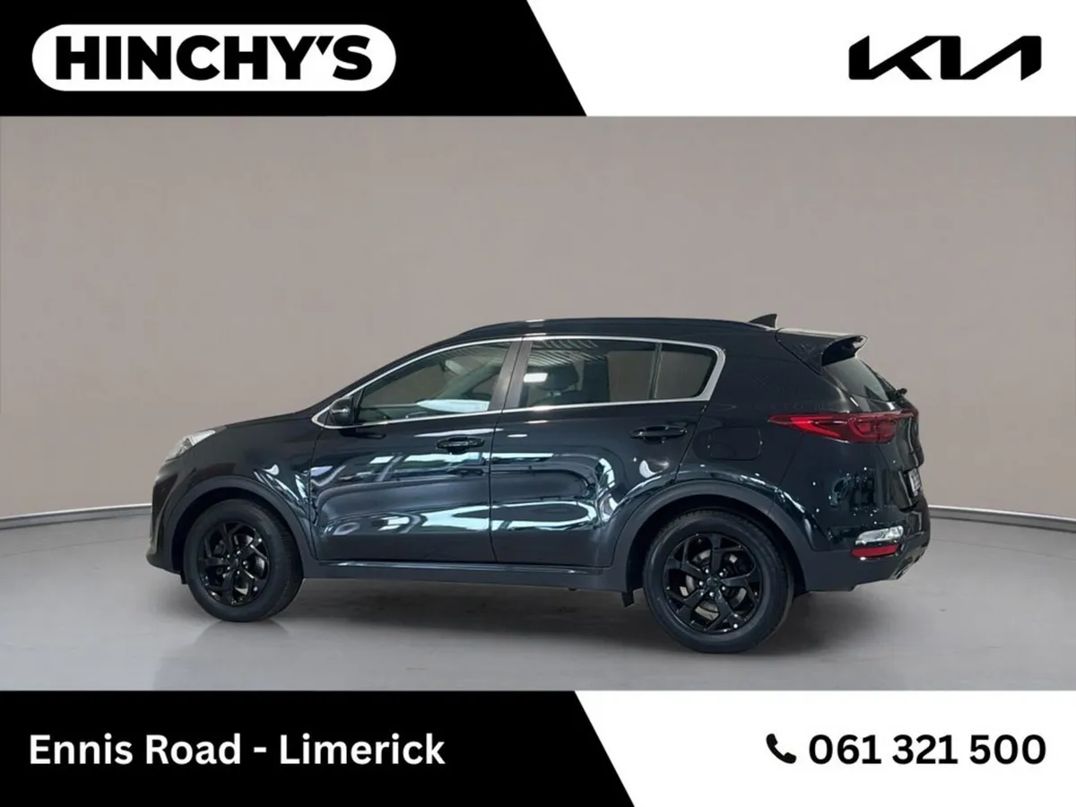 Kia Sportage SUV, Diesel Hybrid, 2021, Black