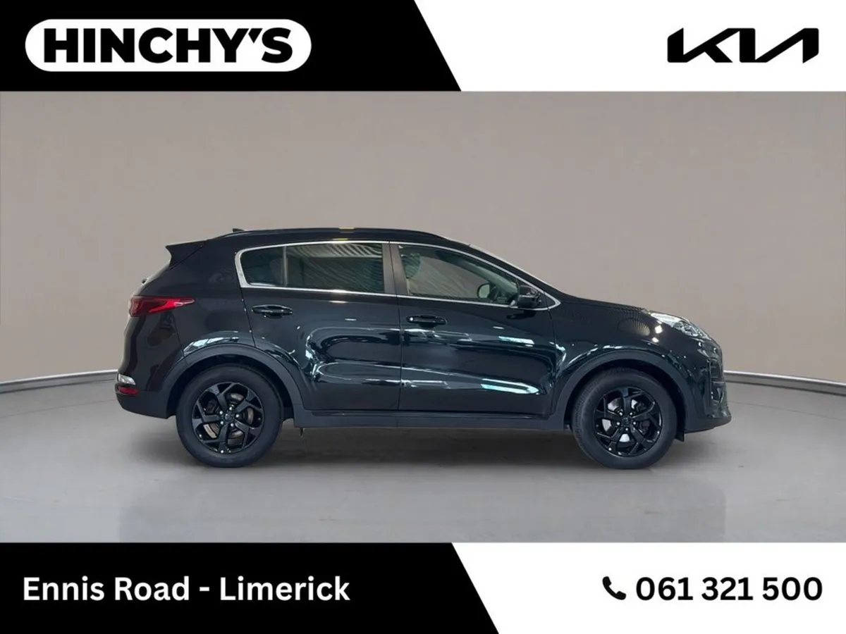 Kia Sportage SUV, Diesel Hybrid, 2021, Black