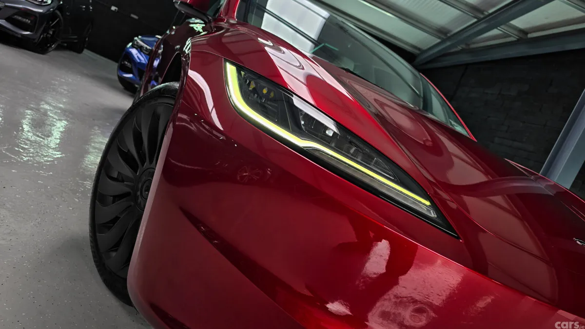 Tesla Model 3 Saloon, Electric, 2024, Red
